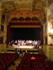 Chorus rehearsal in Magnani Theater '13